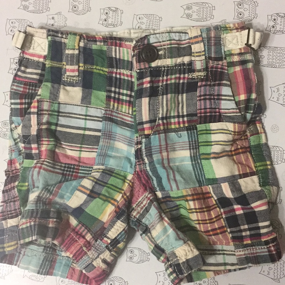 12-18 Mo Baby Gap Plaid Shorts